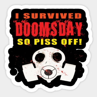 I survived Doomsday Sticker